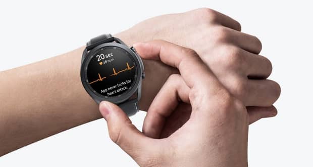 Mobile Electrocardiogram Monitor App is Available on Galaxy Watch3 and Galaxy Watch Active2 1 - ساعت‌های هوشمند گلکسی واچ ۳ و واچ اکتیو ۲ به امکان گرفتن نوار قلب مجهز شدند